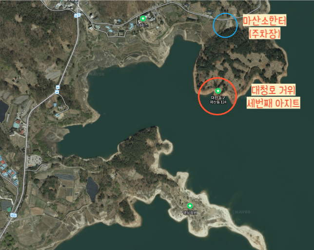 대청호 거위 아지트3