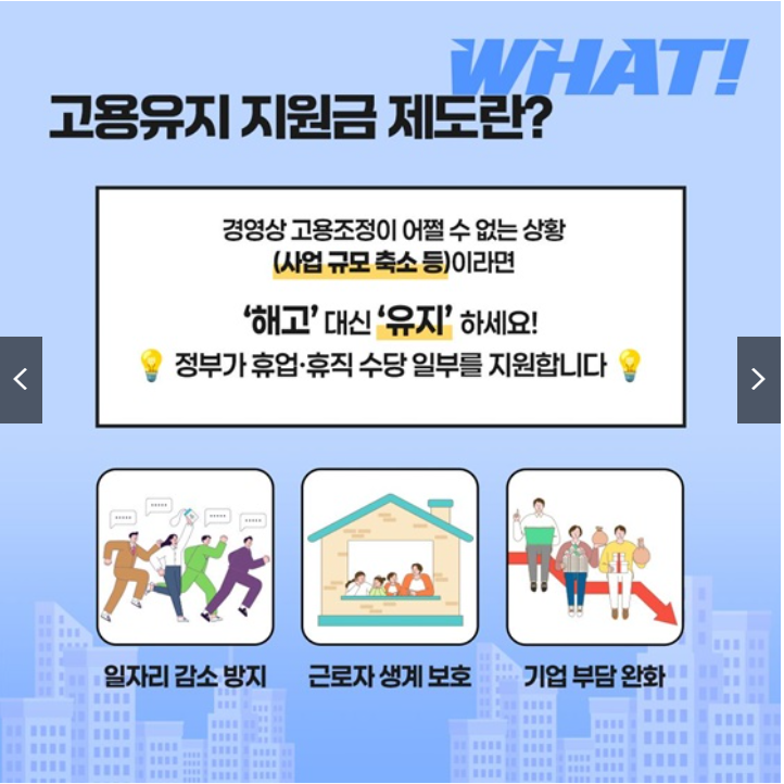 고용유지지원금