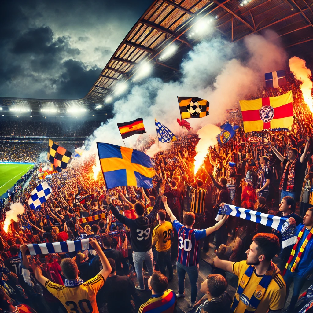 유럽 축구 팬덤 관련 이미지