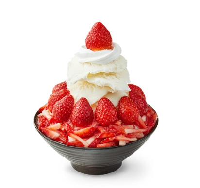 순수요거생딸기설빙