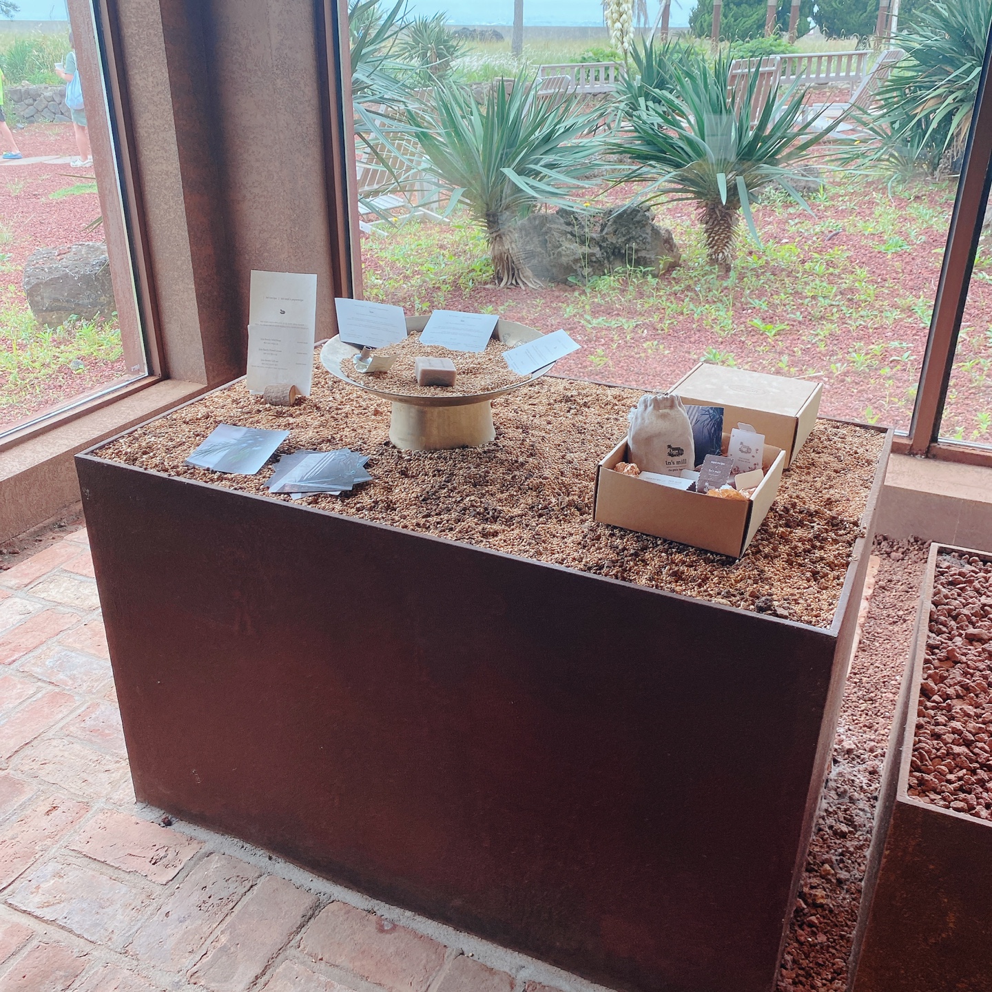 제주 서귀포 대정 서림연대 인스밀 곡물창고 개조카페 in's mill 보리개역 보리 청보리 제주 특산물