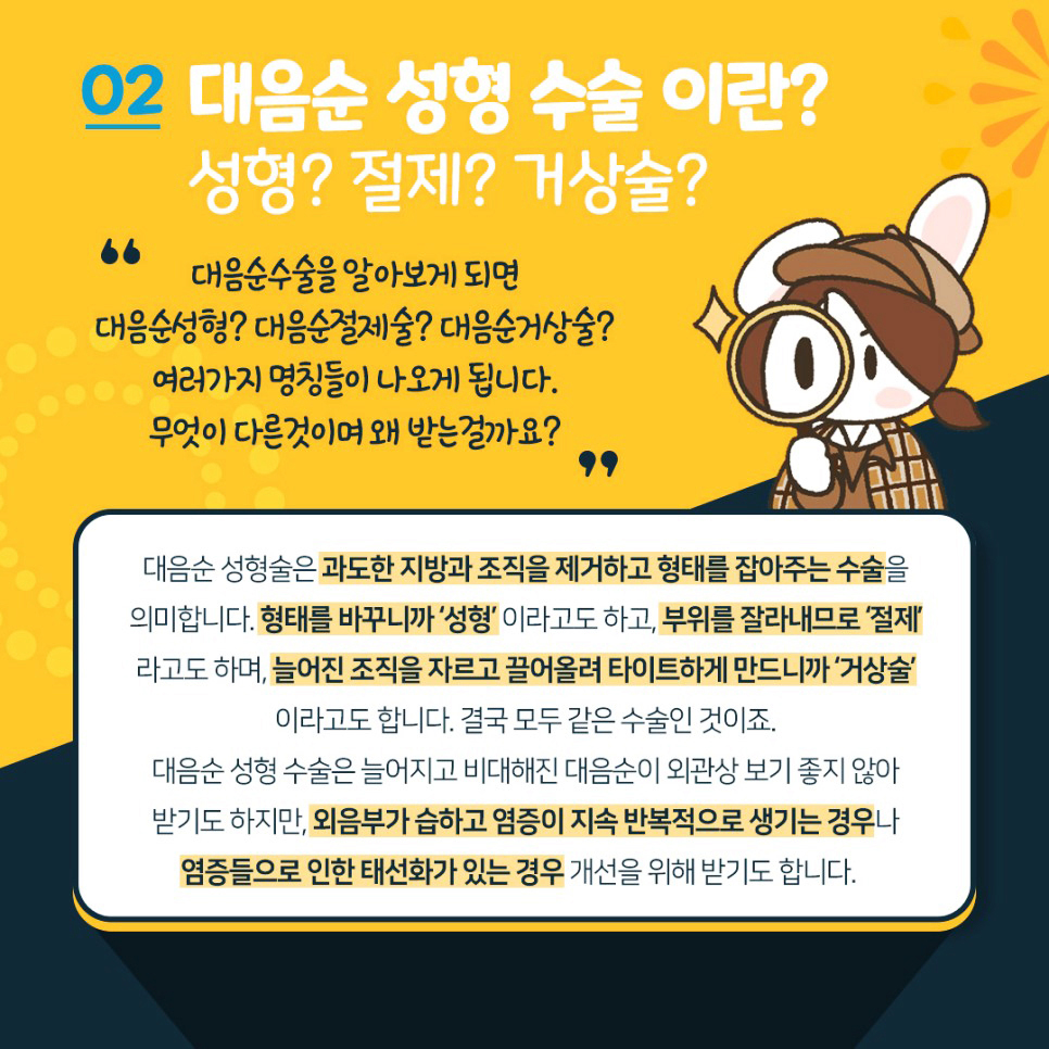 대음순성형수술이란?