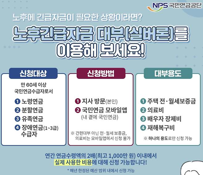 국민연금 48만원 더받기- 부양가족연금, 실버론