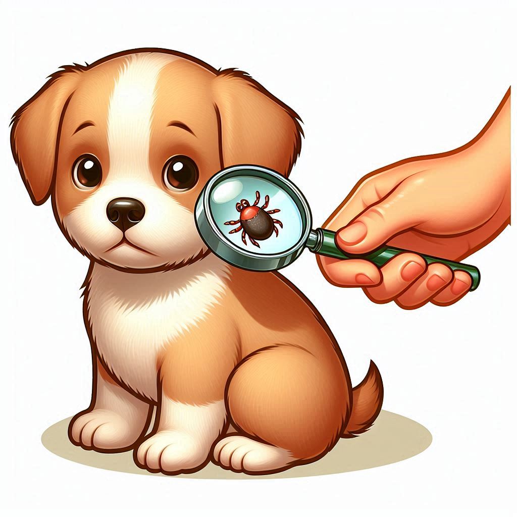 강아지 진드기8