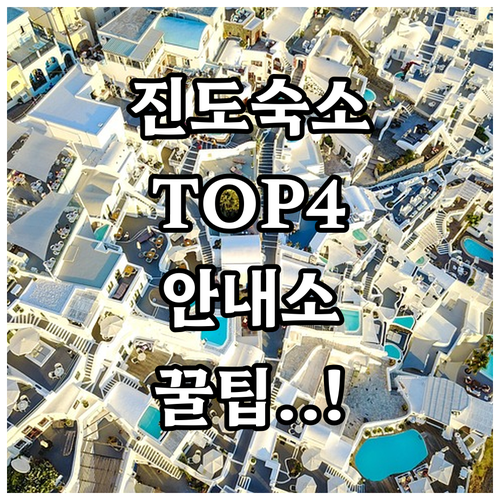 진도 숙소 추천 TOP 4 특징 비교..