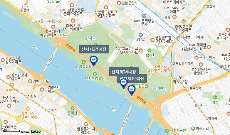 한강난지주차장