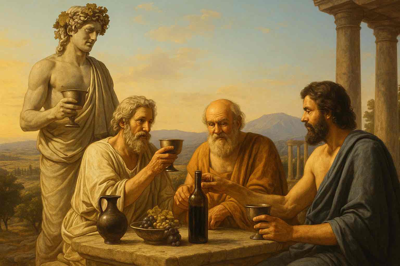 그리스 철학자들이 사랑한 디오니소스와 술