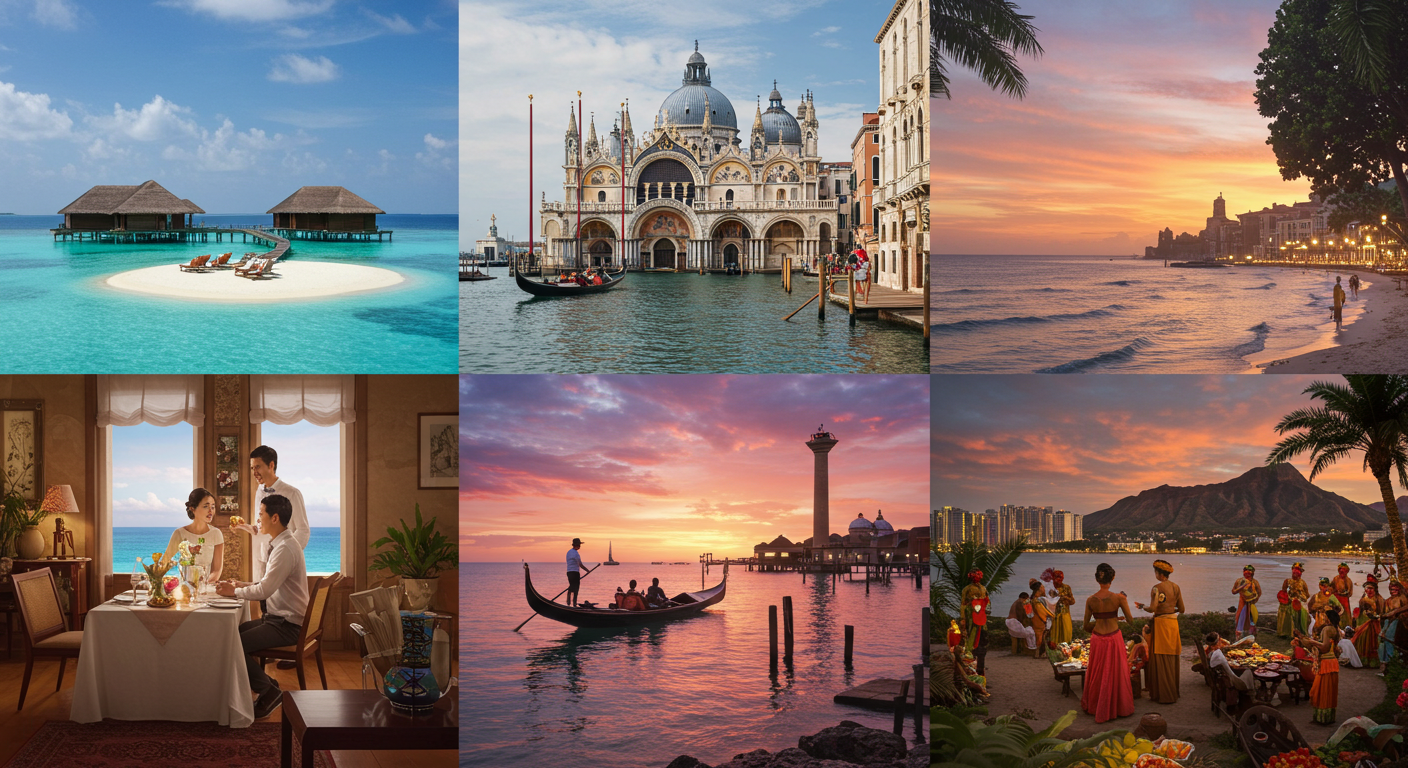 대한항공 승무원들이 추천하는 신혼여행지 TOP3