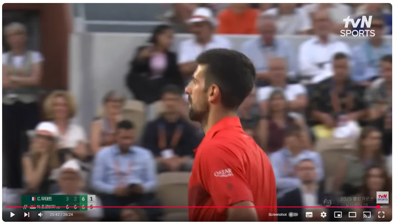 조코비치 프랑스 오픈