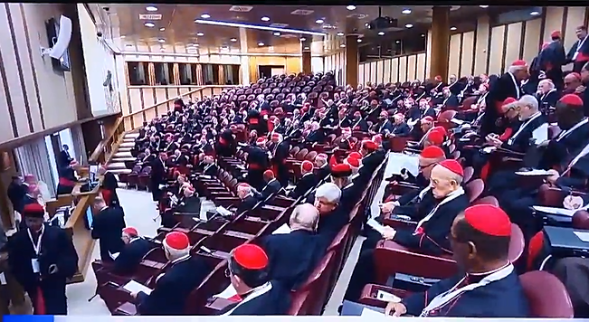 새 교황 선출을 위해 모인 전세계의 추기경들