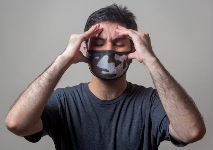 독감 감염 이미지