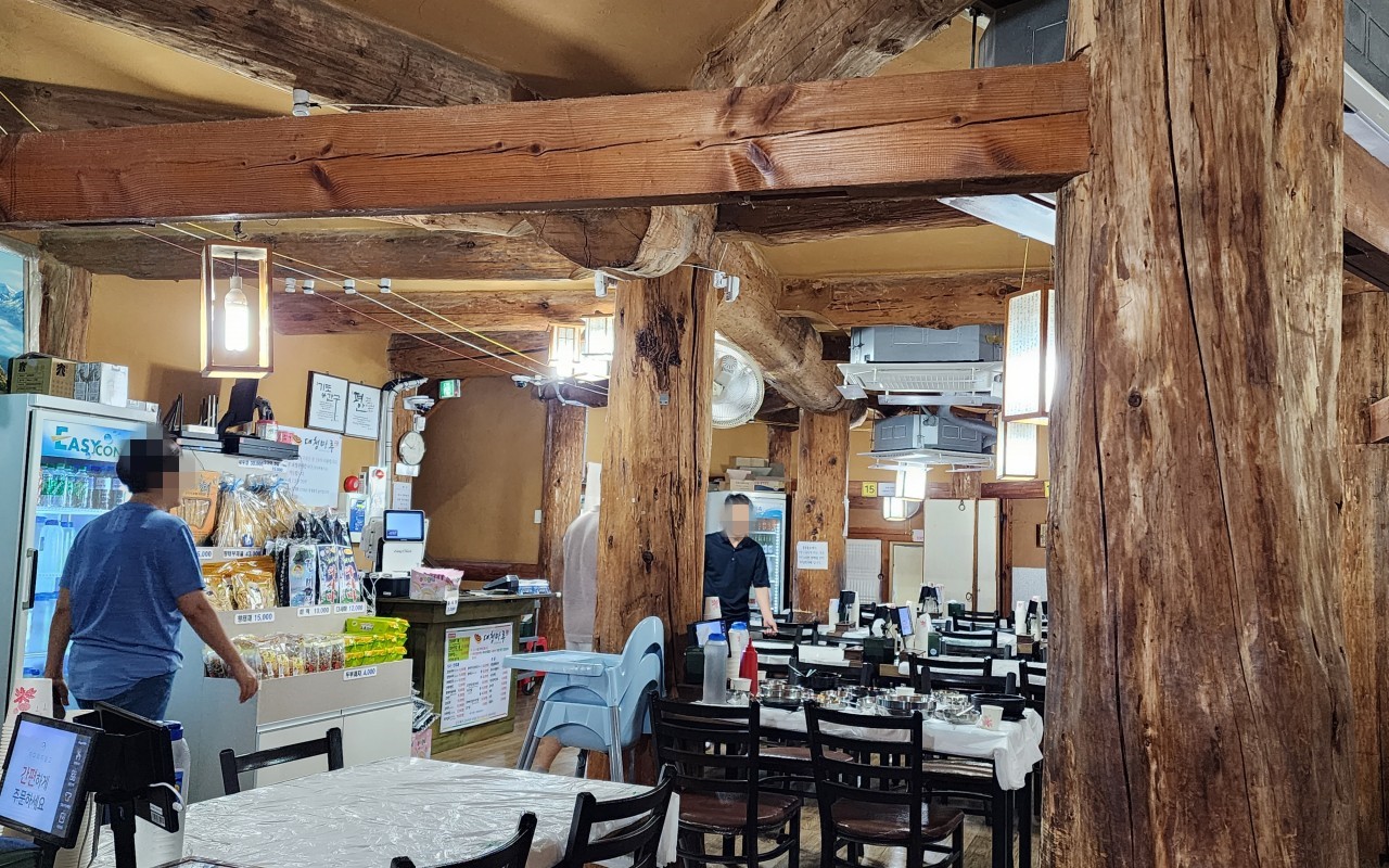 대청마루 내부전경