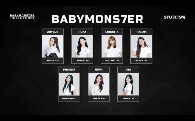 YG 베이비몬스터 무산