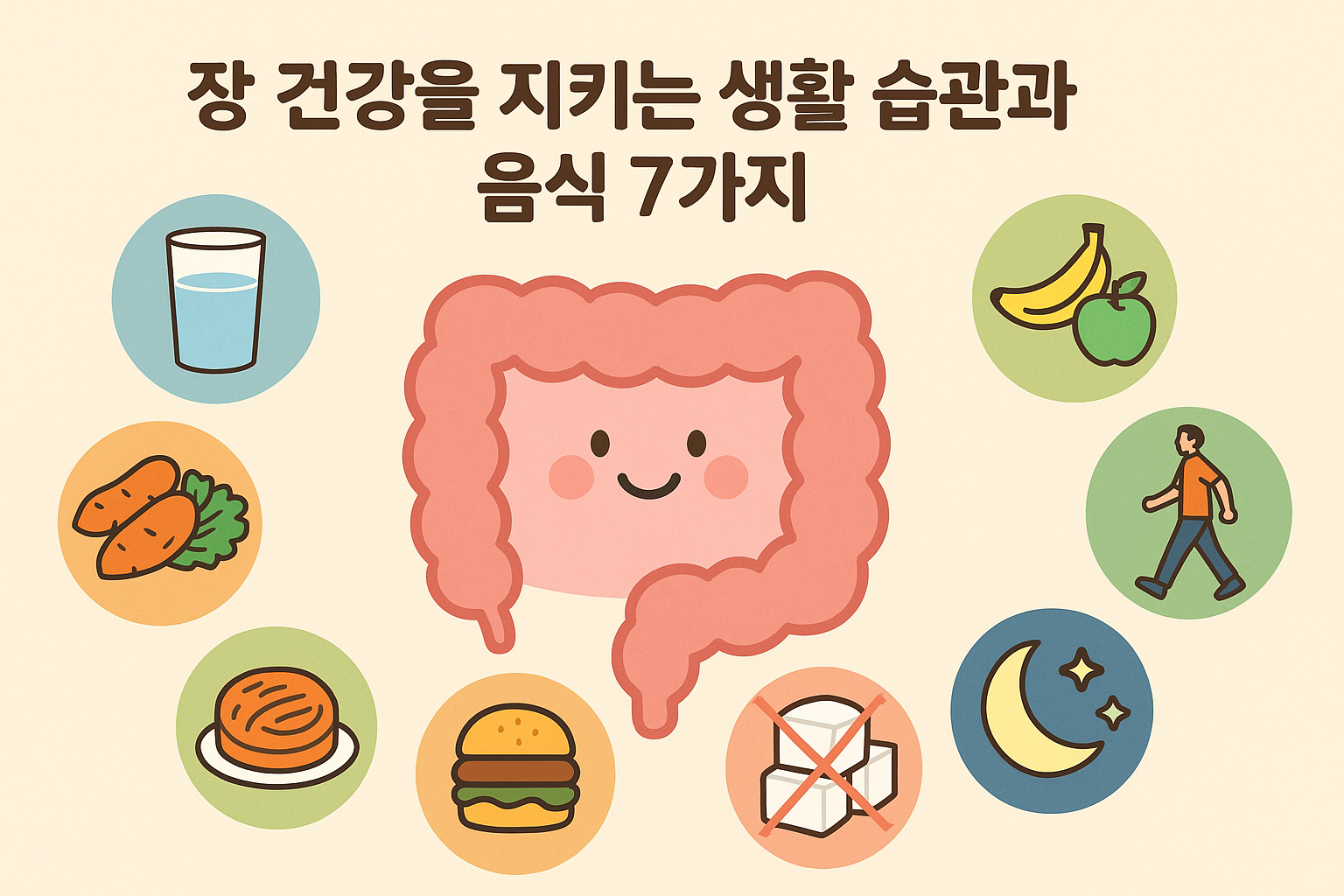 장 건강을 지키는 음식 7가지