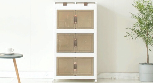 리빙톤 360 이동식 폴딩 수납장