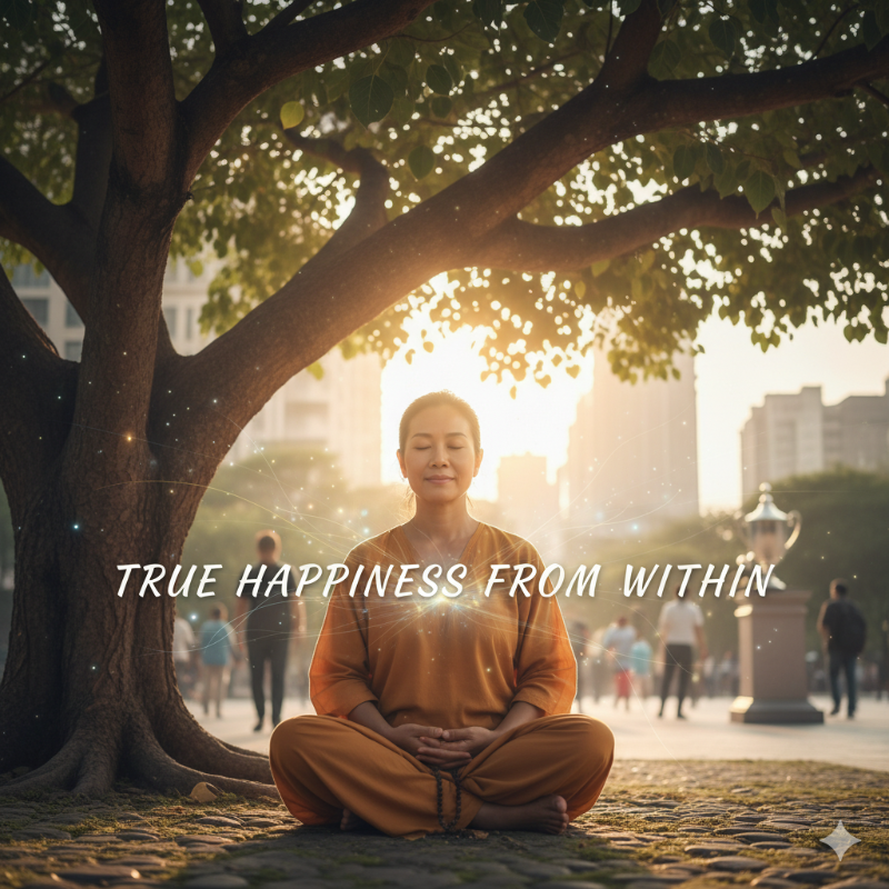 우리는 보통 행복을 '조건'으로 설정합니다. '승진하면 행복할 것이다', '집을 사면 평화로울 것이다'와 같이, 행복을 외부에 존재하는 달성해야 할 목표물로 간주하는 경향이 있습니다.
그러나 틱낫한 스님은 이 전제 자체를 부정합니다. 그는 행복을 외부 환경이 아닌, 우리의 현재 의식 상태에 내재된 ‘존재의 방식’이라고 말합니다.