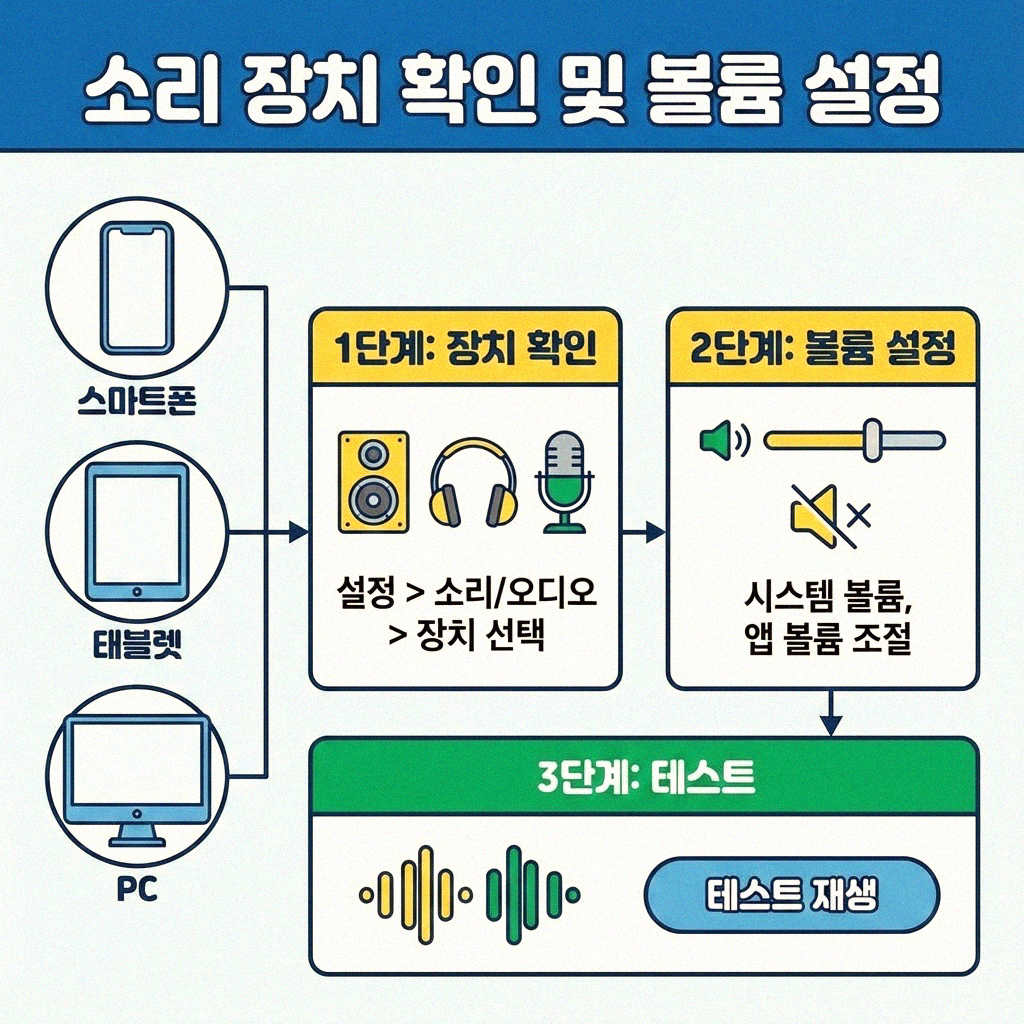 윈도우 소리 안 날 때 이 정도는 기본 점검해보세요