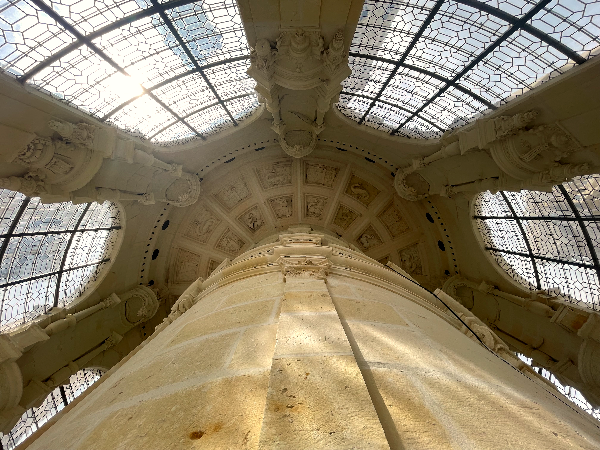 샹보르성 내부 천정2