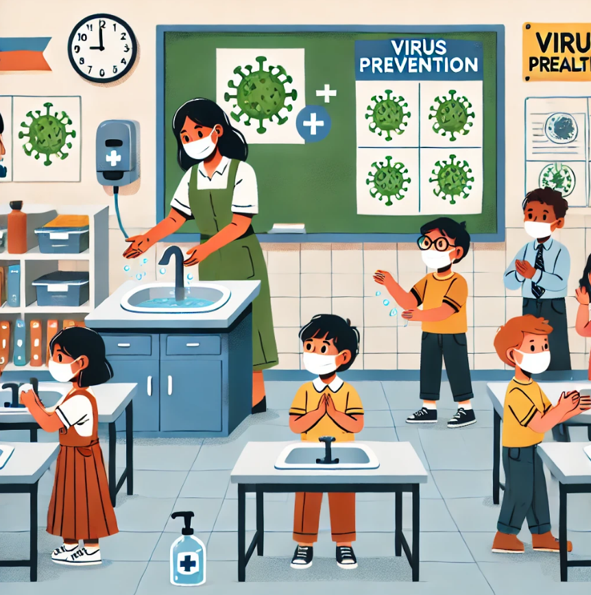 어린이집, 학교 노로바이러스 예방방법