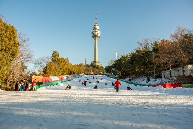 아이와 놀기좋은 눈썰매장