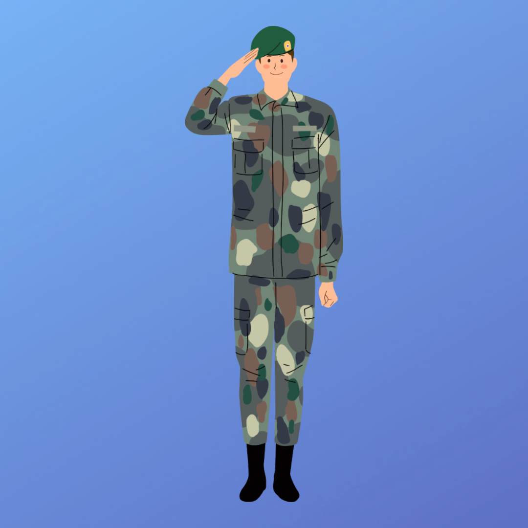 군인