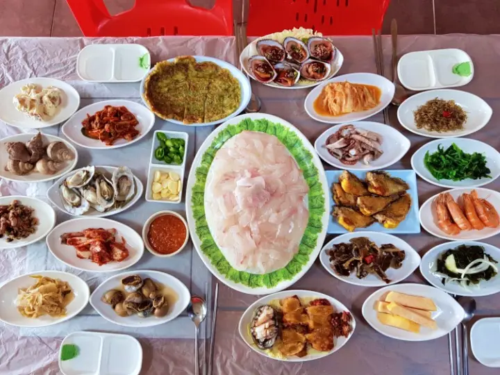 선주 직영 아나고 구이 우럭 한 상 간장게장 추천 식당 태안 만리포해수욕장 맛집