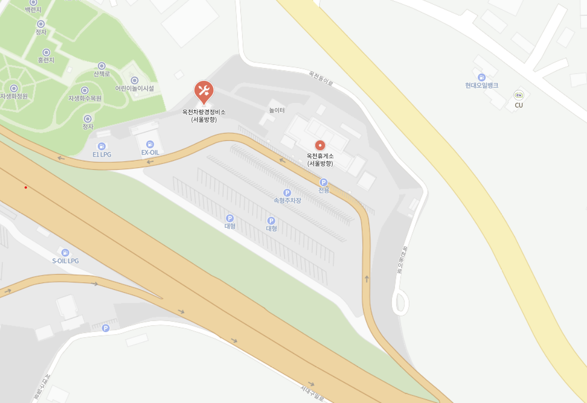 옥천휴게소(서울방향)