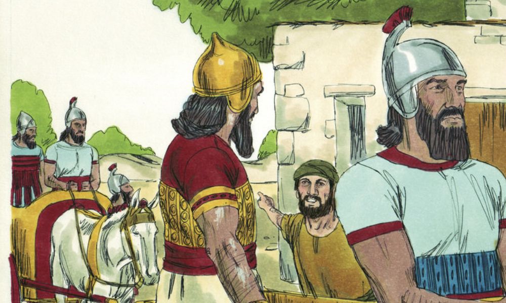 문둥병 걸린 나아만 장군