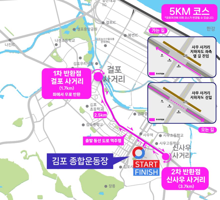 제12회 김포한강마라톤대회 신청 방법