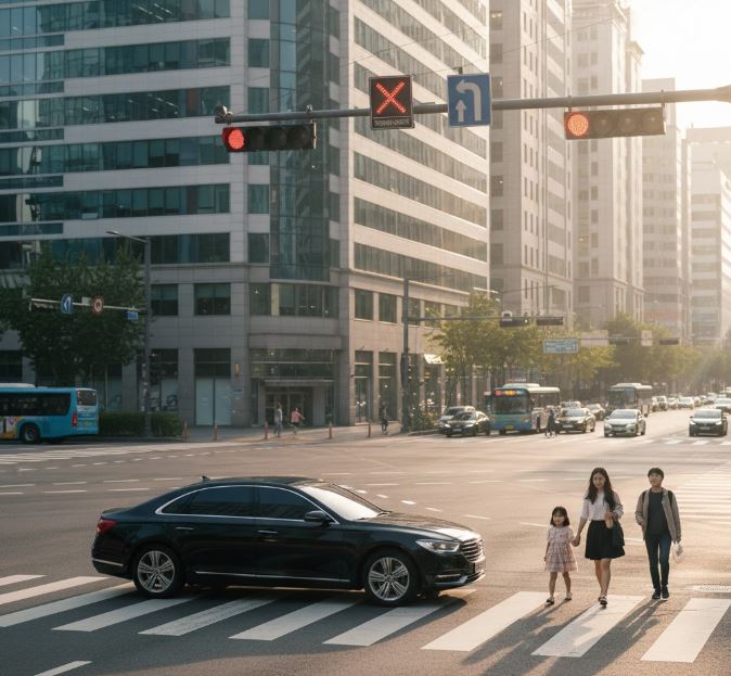 2026 우회전 일시정지 단속 기준 완벽 정리 이미지