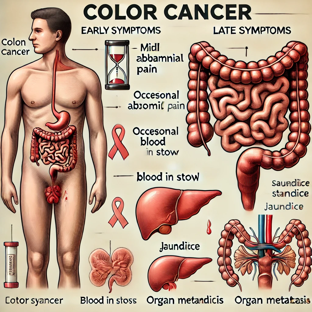 대장암초기증상과 말기증상 이미지