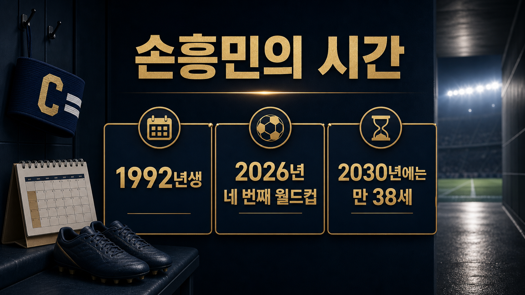 손흥민 1992년생 2030 월드컵 만 38세 카드