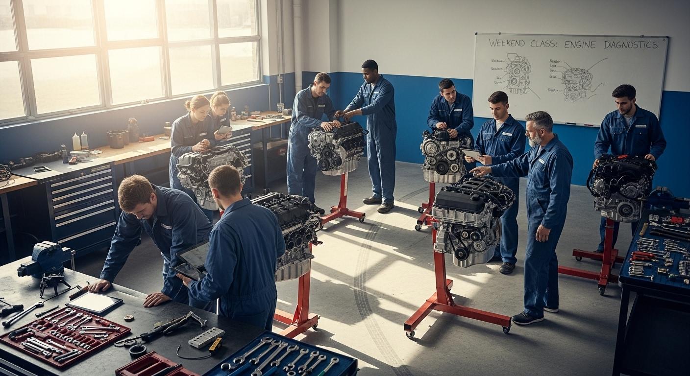 자동차 정비 학원 주말반