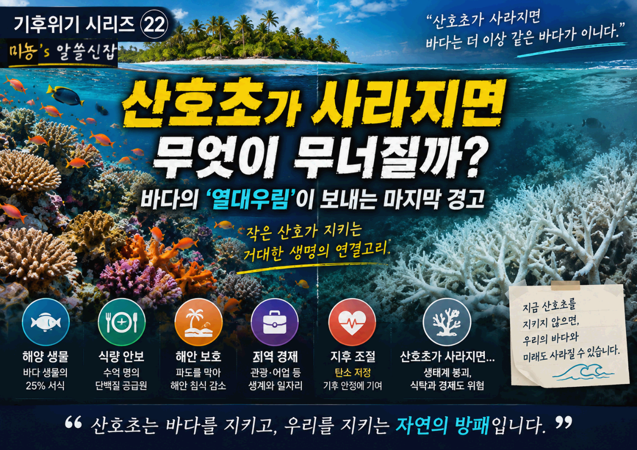 산호초가 사라지면 무엇이 무너질까?｜바다의 '열대우림'이 보내는 마지막 경고