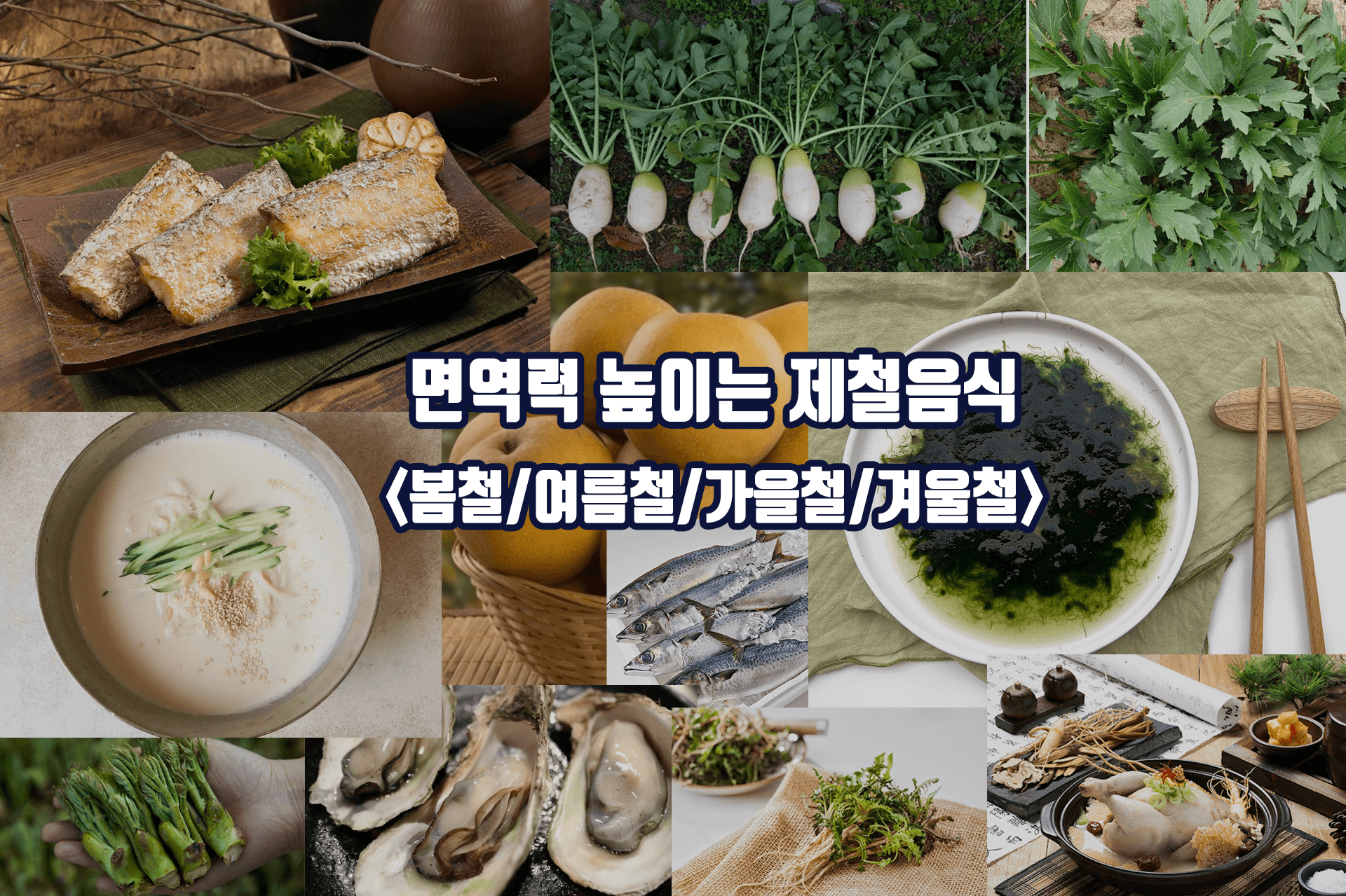 면역력 높이는 제철음식 12종류