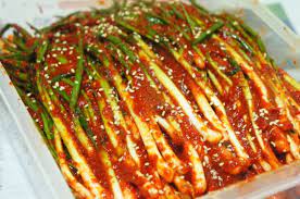 쪽파김치
