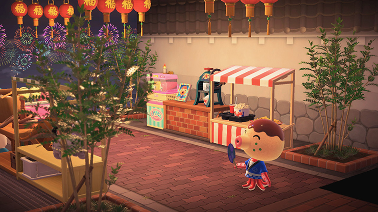 탁호 - 축제가 있는 삶 / 모동숲 해피홈 파라다이스 주민 가구