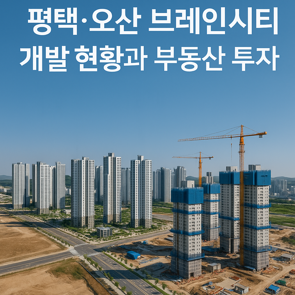 평택·오산 브레인시티 개발 현황과 부동산 투자 전망 🏙️