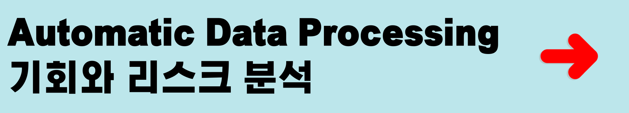 Automatic Data Processing의 기회와 리스크