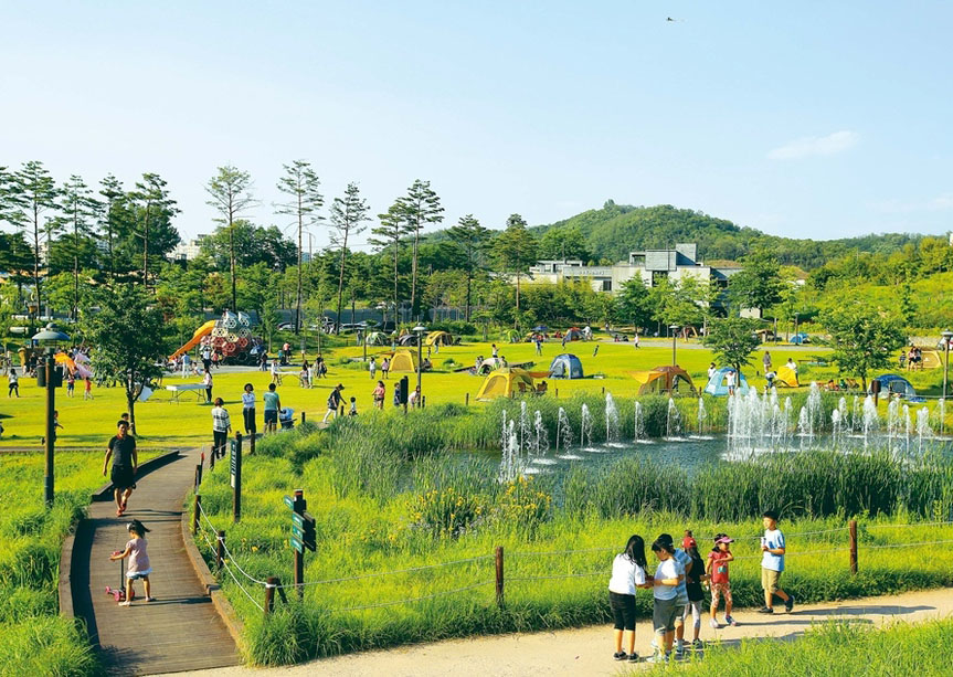 서울 중랑캠핑숲, 중랑가족캠핑장 소개