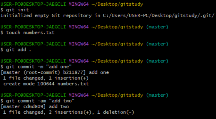 numbers.txt-파일에-one-two-추가