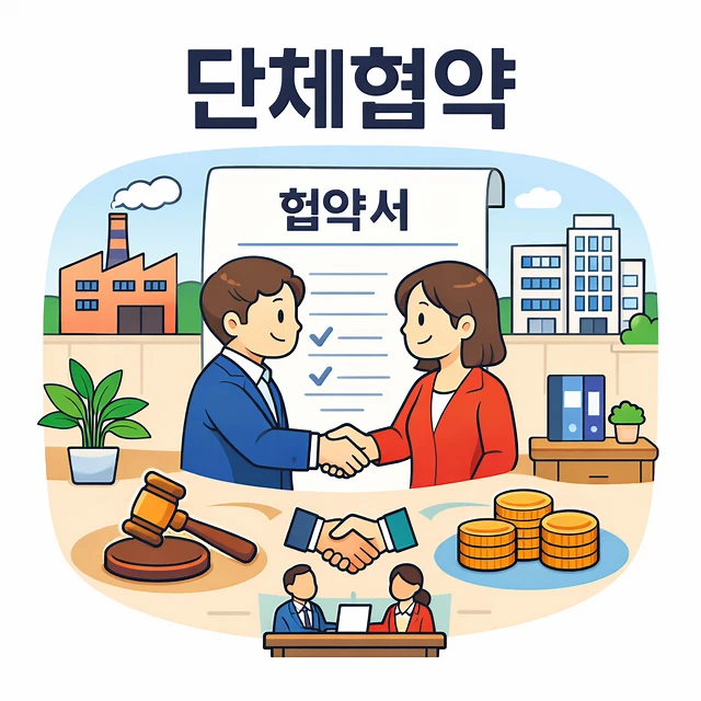 단체협약과근로계약