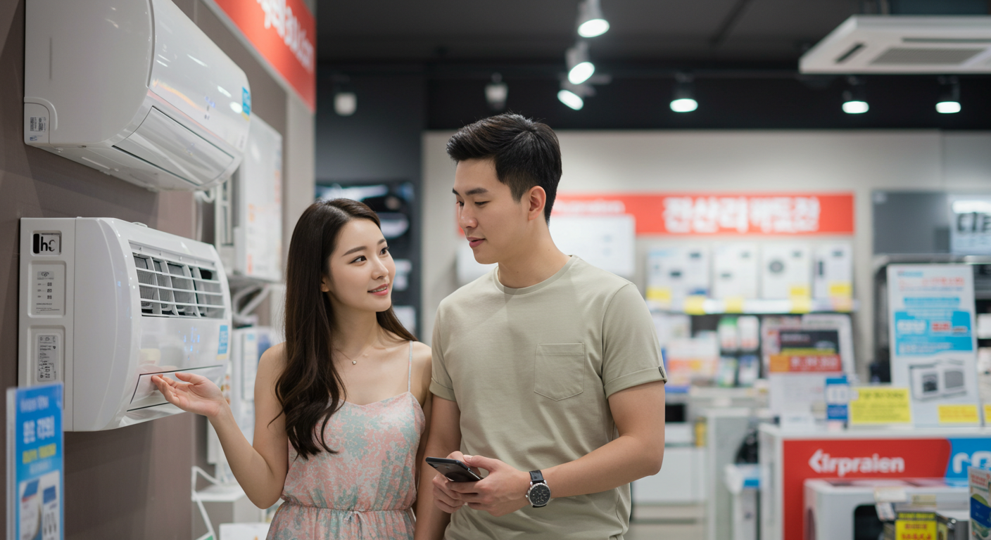 엘지(LG) 벽걸이 에어컨 청소방법