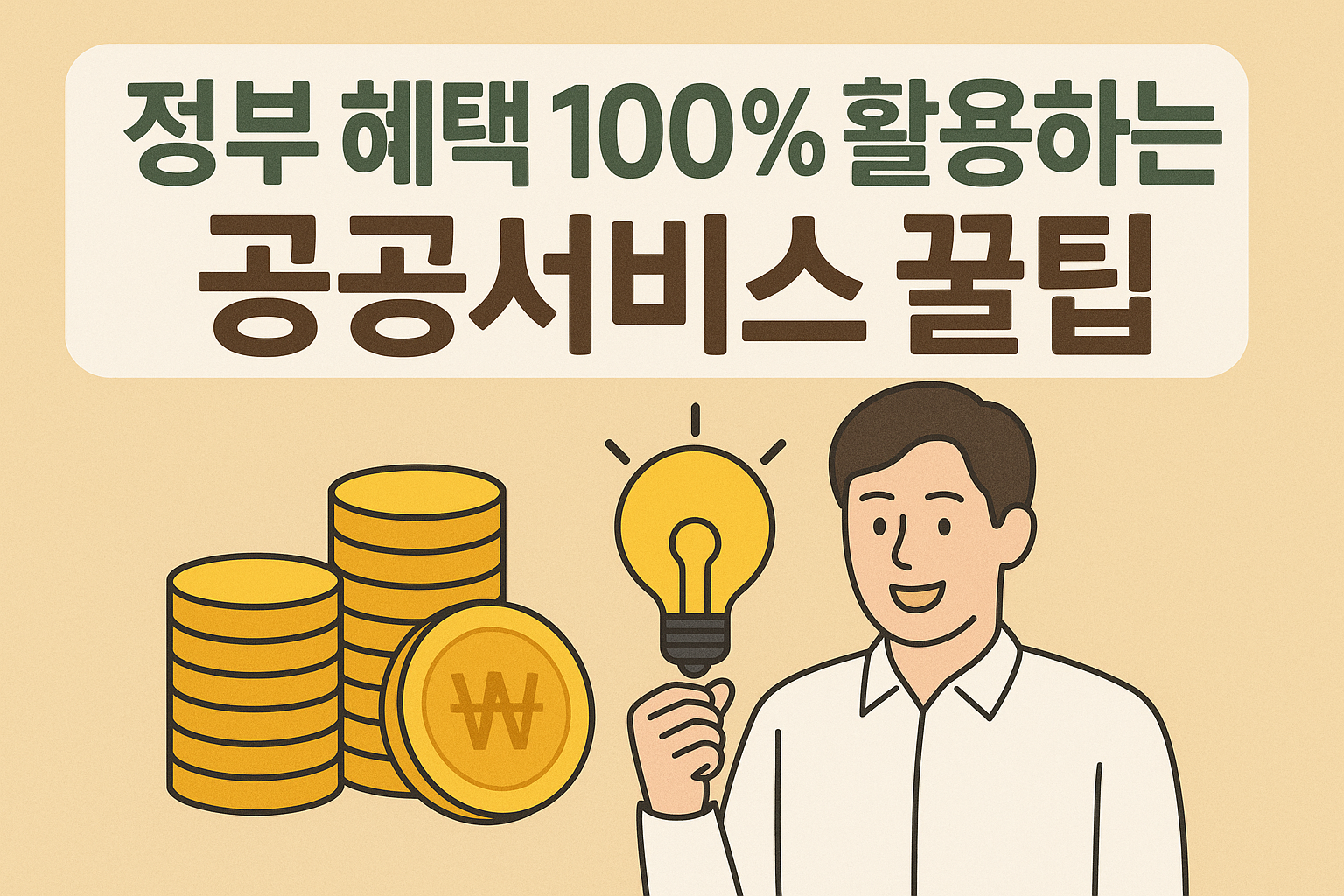 정부혜택 꿀팁 이미지