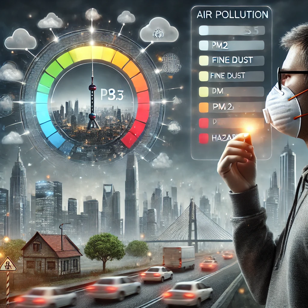 미세먼지 농도 황사 예보 실시간 확인하는 방법