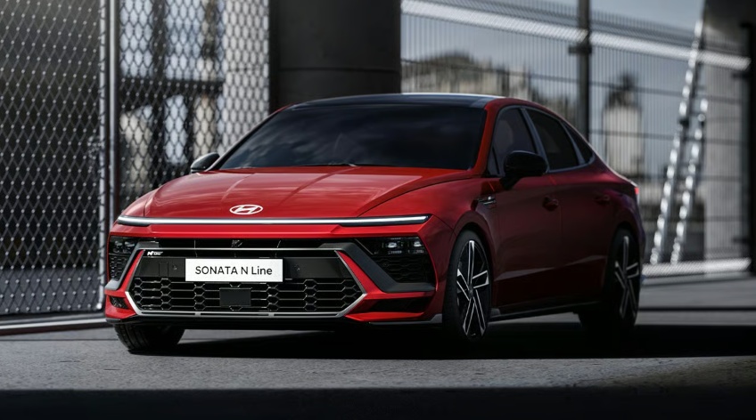 2026 쏘나타 디 엣지 N 라인 얼티메이트 레드 메탈릭 외장 컬러