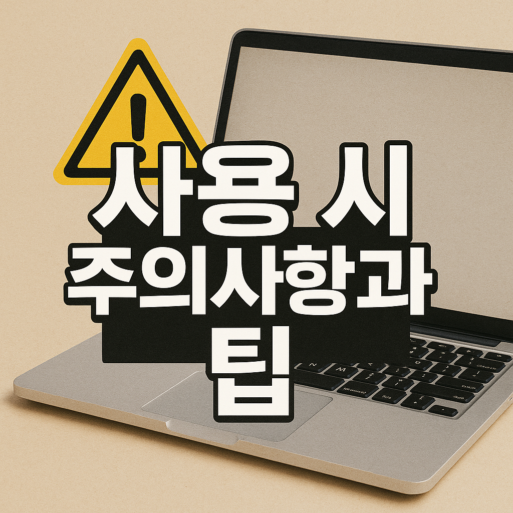 어도비 사용 시 주의사항과 팁