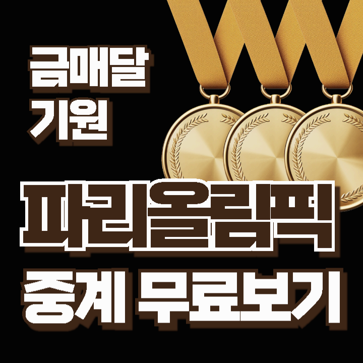 2024 파리올림픽 무료 중계 보기