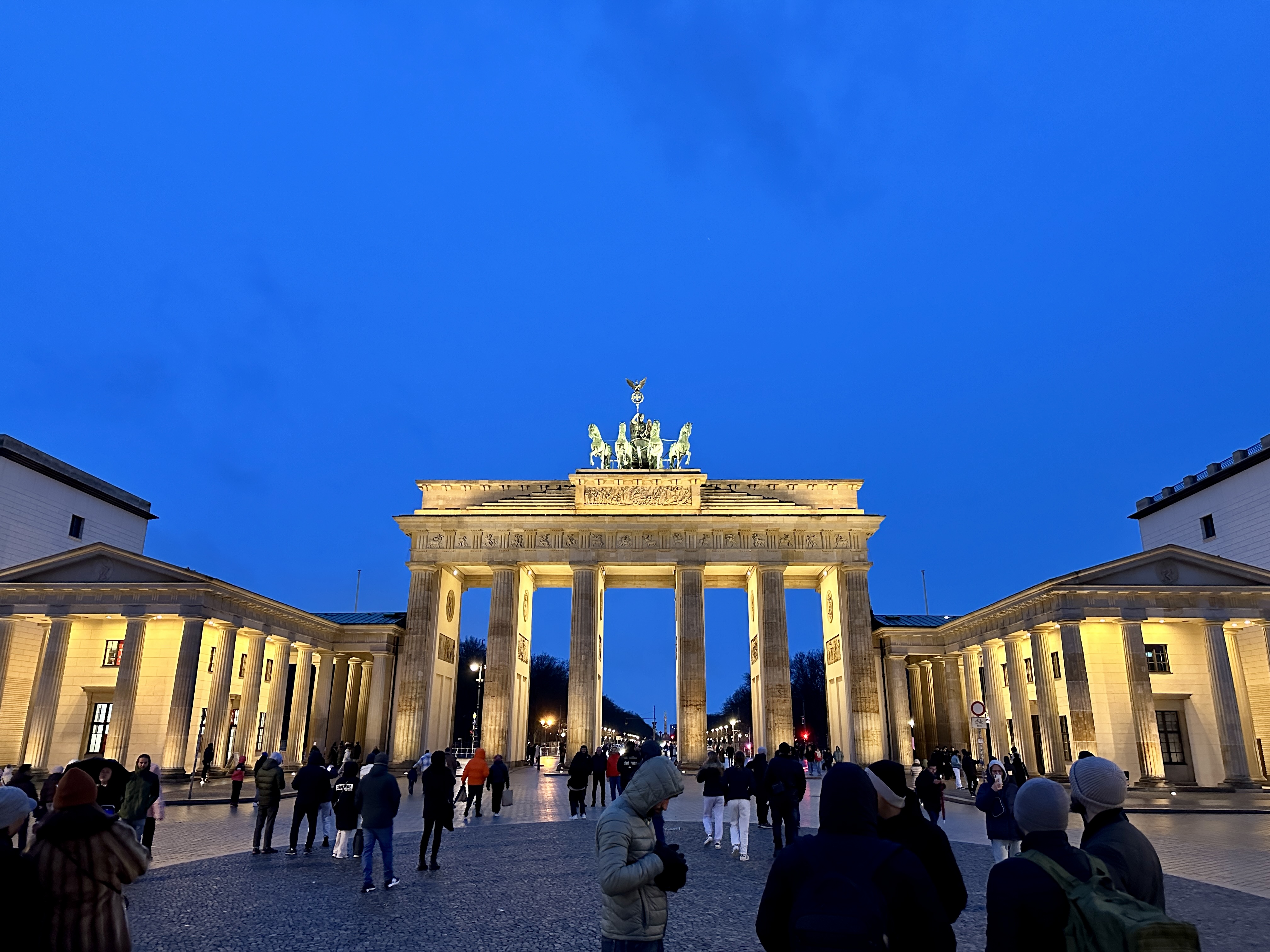 야경이 아름다운 브란덴부르크 문