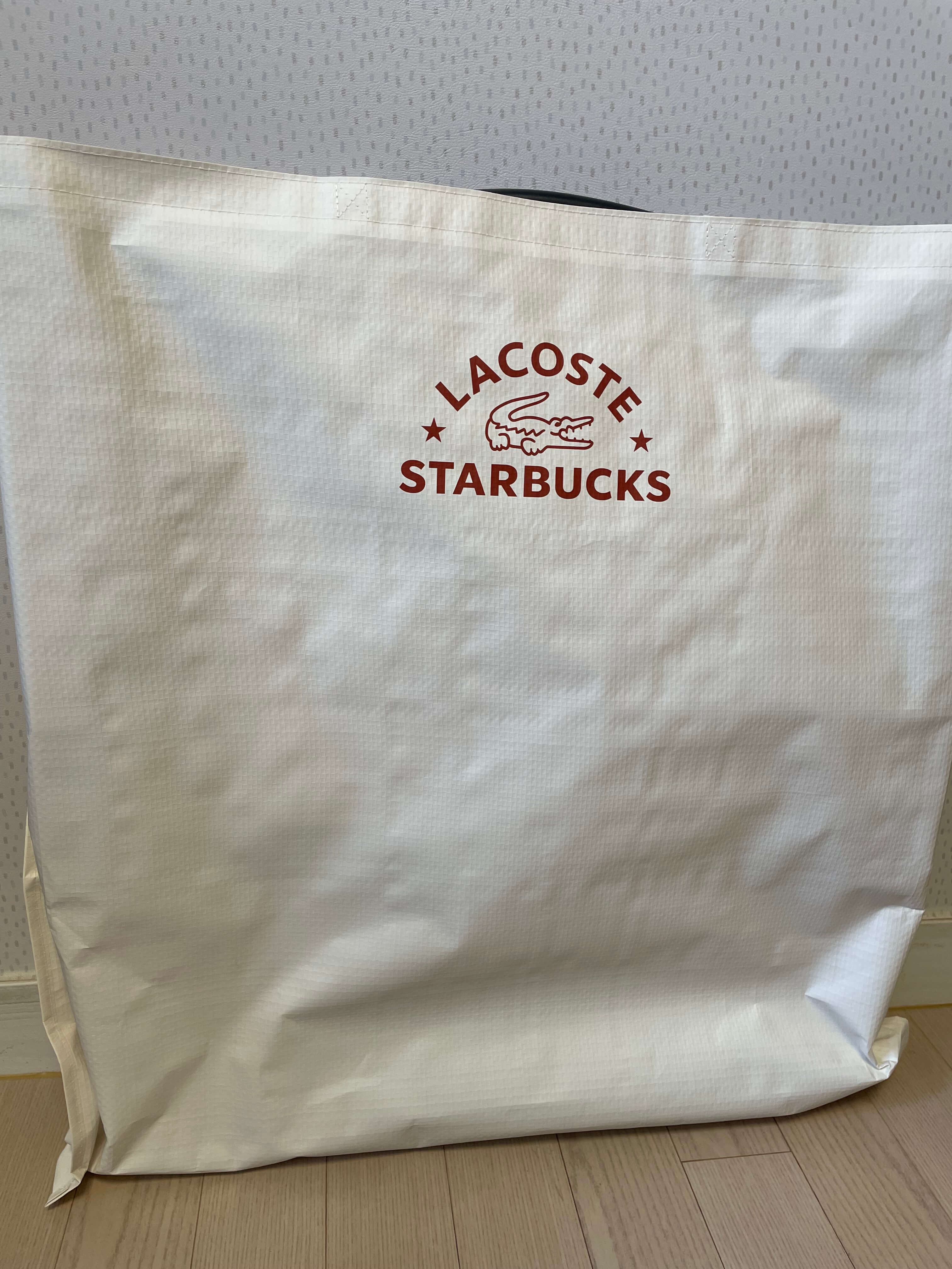 스타벅스 X 라코스테 캠핑의자 받았어요! 프리퀀시 모으는 과정부터 예약 꿀팁까지 공유